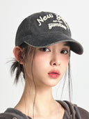 Varsity Lettering Pigment Unstructured Ball Cap