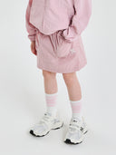 Outdoor Glossy Nylon Cargo Skirt