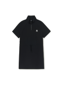 Women's Basic Half Zip Up Woven Ops