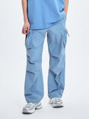 Gorpcore Light Weight String Cargo Wide Pants