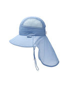 Cursive Wide Flapcap