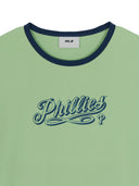 Women's Lettering Slim Semi Crop Linger T-shirts