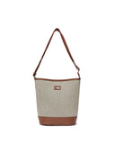 Basic Big Logo Canvas Bucket Bag