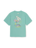 Sportive Summer Cloud Artwork T-shirt