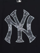 Vintage Denimlike Monogram Big Lux Over Fit T-shirt