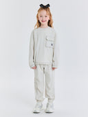 Basic Outdoor Woven Sweatshirt Set