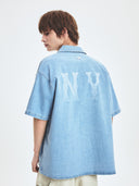 Basic Gradation Coopers Short Sleeve Denim Shirts