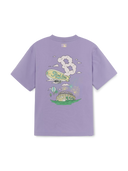 Sportive Summer Cloud Artwork T-shirt