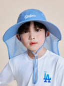 Cursive Wide Flapcap