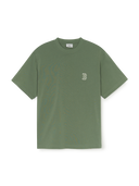 Basic Street Cursive Over Fit T-shirt
