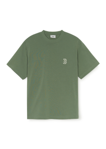 Basic Street Cursive Over Fit T-shirt