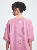 Denimlike Monogram Big Lux Over Fit T-shirt