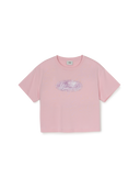 Vintage Monogram Girl's Cropped T-shirt