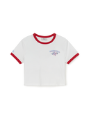[MLB] W's Athleisure Slim Fit Crop T-shirt ★すぐ品切れ★ Women's Athleisure Slim Fit Crop T-shirt – MLB