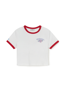 Women's Athleisure Slim Fit Crop T-shirt
