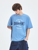 Varsity Vintage Color Graphic Over Fit T-shirt