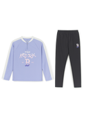 Basic Half-zip Rash Guard Set