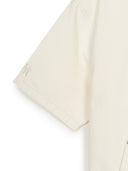 Dia Monogram Embo Patched Short Sleeve Denim Work Shirts