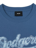 Monogram Denim Cursive Artwork T-shirt