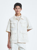 Gorpcore Ripstop Multi Pocket Short Sleeve Shirt