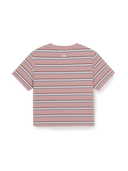 Women's Sportive Stripe Crop T-Shirts