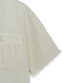 Street Vintage Washing Cotton Blend Short Sleeves Shirts