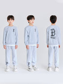 Street Logo Layered Sweatshirt Set