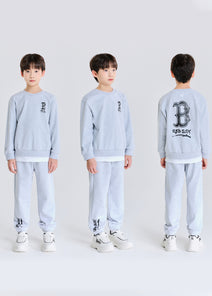 Street Logo Layered Sweatshirt Set