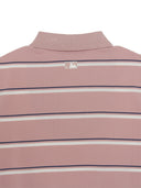 Women's Varsity Stripe Crop Polo T-Shirts