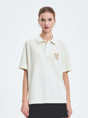 Basic Washing Over Fit Polo T-shirt