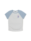 Girl's Sportive Big-Lux Raglan T-shirt