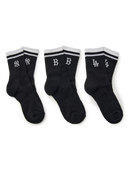 Daily Stripe Mid Socks 3pairs Set