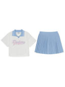 [cool Field] Varsity T-shirt Set (girl's)
