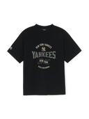 Varsity Vintage Color Graphic Over Fit T-shirt