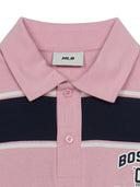 Varsity Stripe Over Fit Polo T-shirt