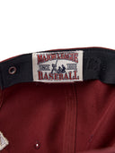 Varsity Cursive Fluffy Logo Unstructured Ball Cap