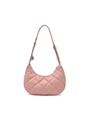 Basic Quilting Tech PU Hobo Bag