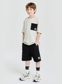 [cool Field] Basic Outdoor Mesh Pocket T-shirt Set