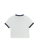 Women's Ringer Slim Crop T-shirt