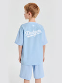 [cool Field] Sportive Basic Woven Pocket T-shirt Set