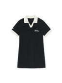 Women's Basic Open Collar Slim Fit Pk Ops