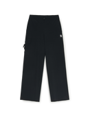 Women's Basic Low-rise Cargo Semi-wide Pants