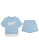 Street Basic Layered T-shirt Set (Girl's)