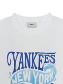 Summer Letter Graphics Over Fit T-shirt