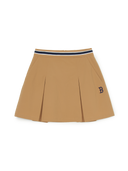 Varsity Sportive Ripstop Pleates Skirt