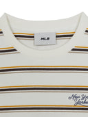 Women's Sportive Stripe Crop T-Shirts