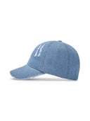 Basic Washing Denim Unstructured Ball Cap