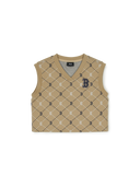 Dia Monogram Vest Short Slv 3 Set (girl's)