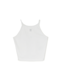Women's Basic Slim Crop Sleevelss