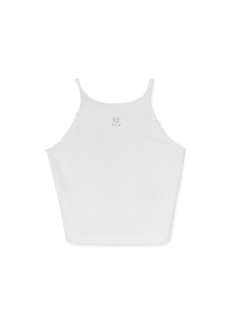 Women's Basic Slim Crop Sleevelss